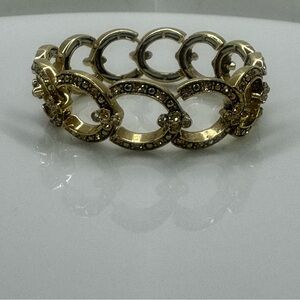 Vintage Monet stretch bracelet signed
